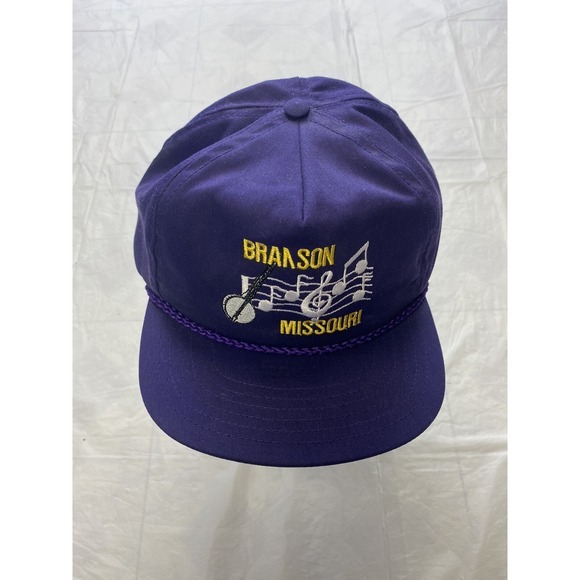 Vintage Other - Vintage BRANSON MISSOURI hat‎  adjustable cap Leather Strapback